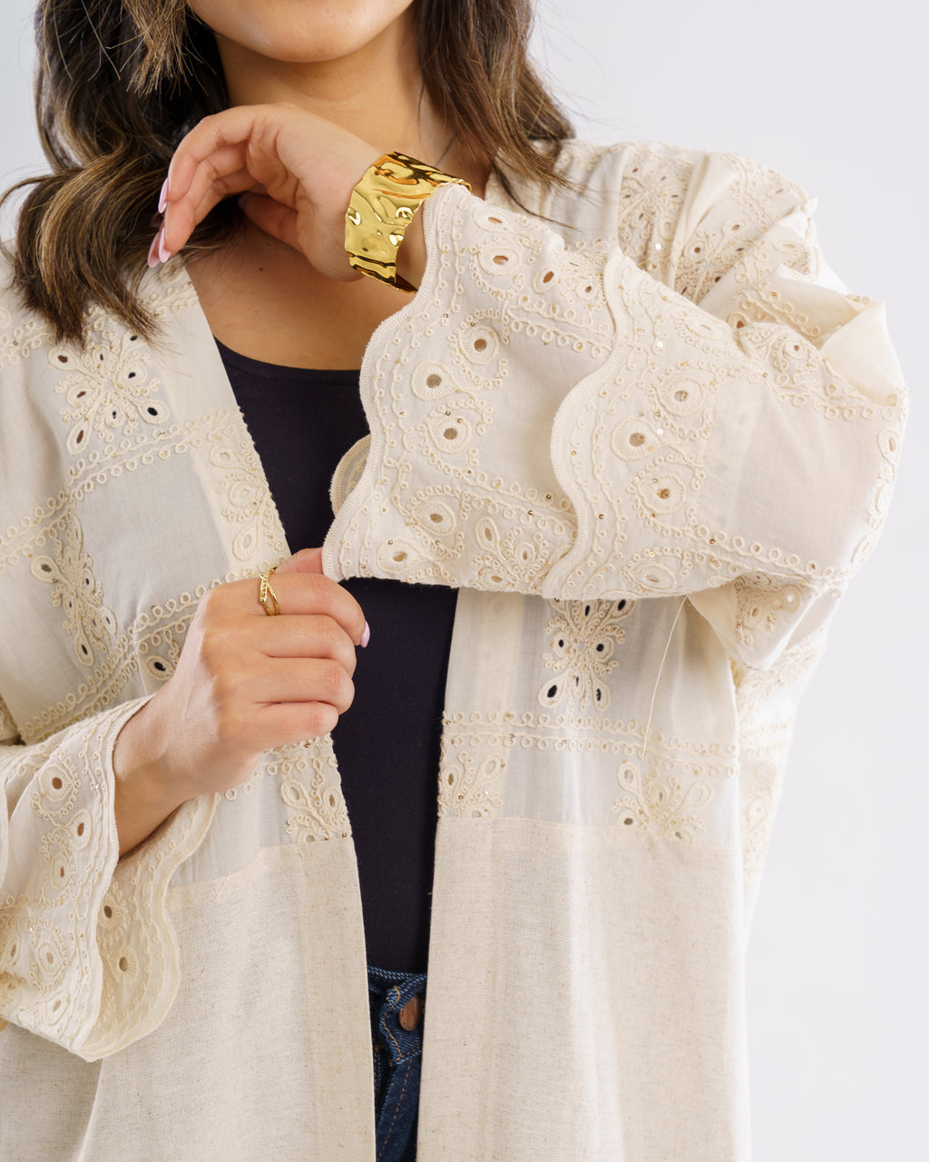 Luna Lace Kimono